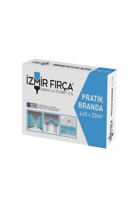 İzmir Fırça 'dan Kalın Pratik Branda 20 M2 -mavi-