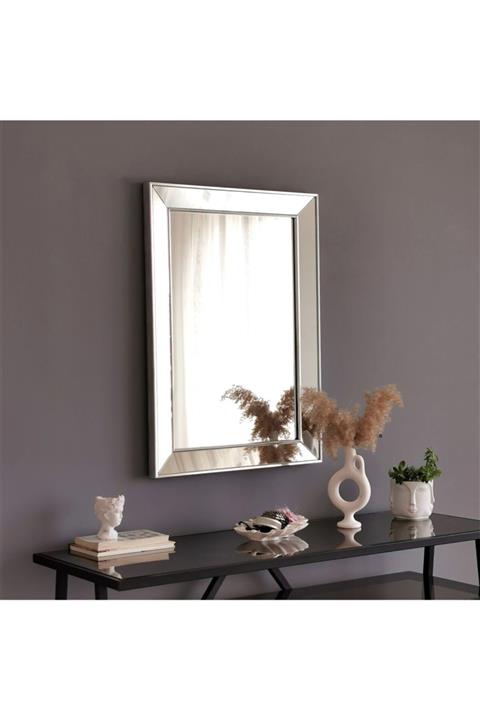 NEOstill Gümüş Çerçeveli Ayna 50x70 cm A408