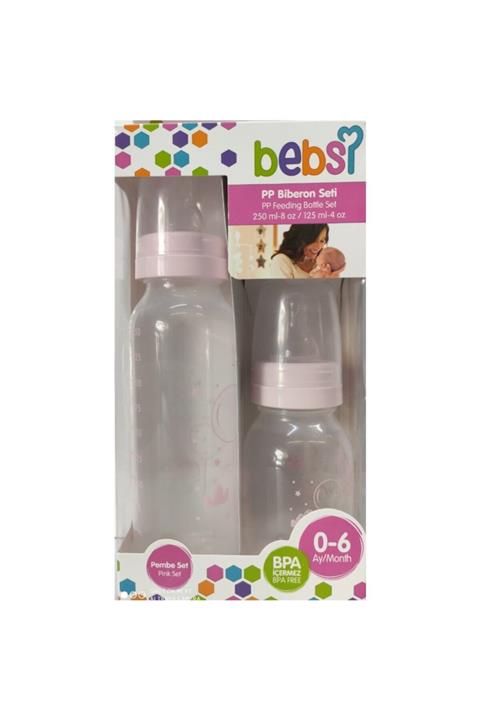 Bebsi Pp Biberon Seti 250ml +125ml Pembe 291
