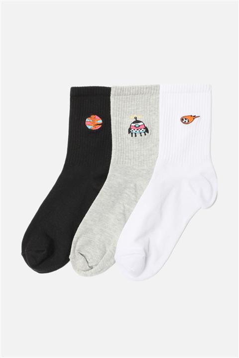 TRENDYOLMİLLA Siyah Örme Çorap THMAW22CO0255