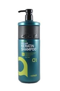 Ostwint Keratin Bakımı Için Tuzsuz Sülfatsız Keratinli Saç Bakımı Şampuanı 1000 Ml