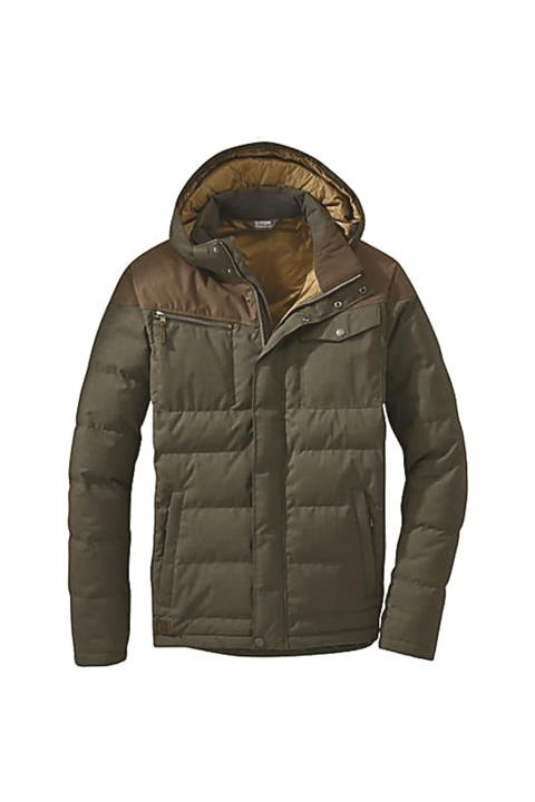Outdoor Research Or Men's Whitefish Down Jacket Juniper-carob