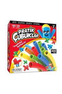 Hobialem Mortoys Pratik Çubuklar 300 Parça Bambu Çubuklar Eğitici Çubuklar