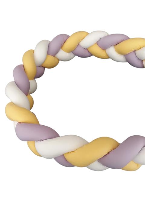 HUZURLUBEBEKLER 560 Cm Örgü Beşik Kenar Koruyucu