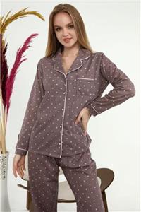 LadyMina Pijama Ladymina Vizon Puan Pijama Takımı