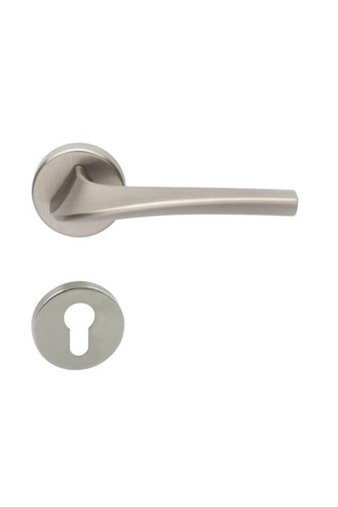 Hafele Master Barelli Kapı Kolu Seti, Mat Nikel Renk