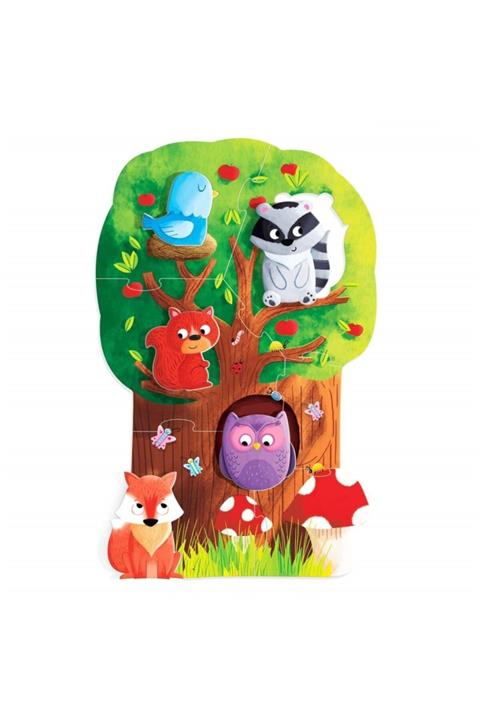 Burnis Toy Trend Headu Montessori Benim Ilk Yapbozum Orman Fırsat