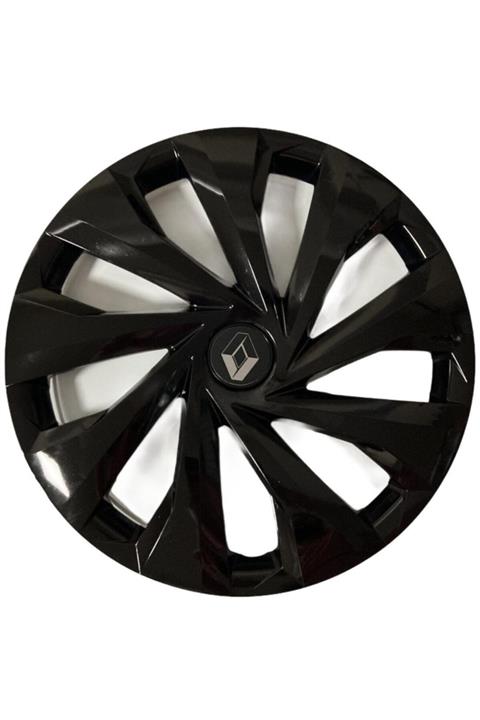 HMNL Renault R12 14'' Inç Piano Black 4lü Set Jant Kapağı