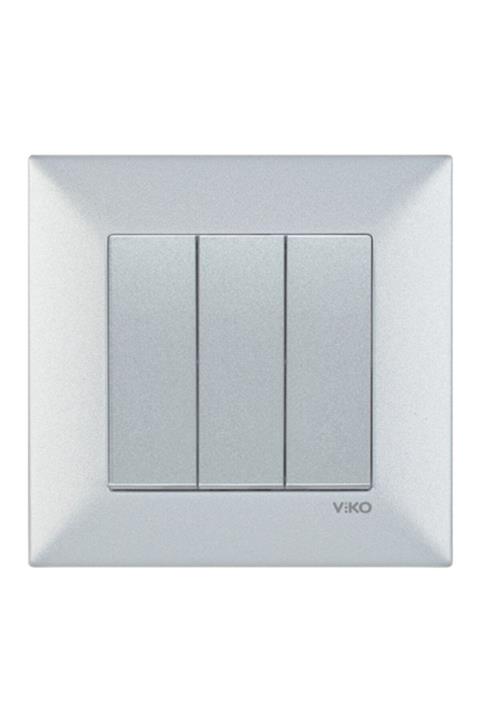 VİKO Artline Trenda Üçlü Anahtar Komple