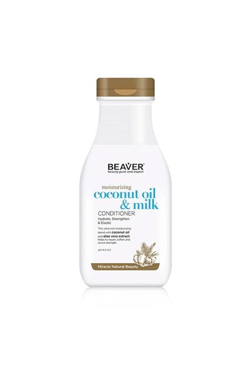 Beaver Coconut Oil Milk Moisturizing Saç Bakım Kremi 350 Ml