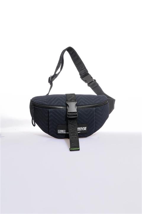 VERSACE JEANS COUTURE E1 Yzab96 Lacivert Erkek Bel Çantası