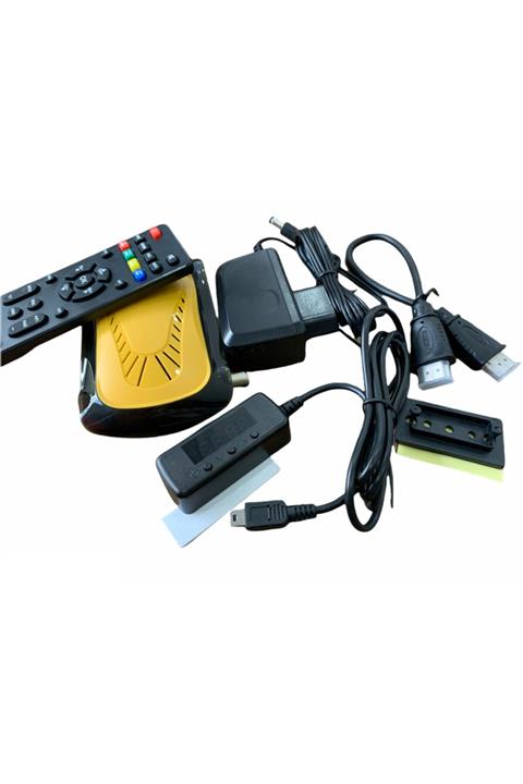 ATAELEKTRONİK Botech Piko 601 Hd Mini Uydu Cihazı + Tkgs + 1 Yıl Funcam + Youtube + Tırnak Wifi