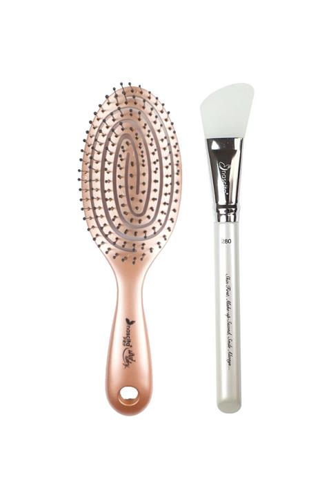 nascita Pro Üç Boyutlu Oval Saç Fırçası-04 - Pro Silikon Maske Fırçası 0280