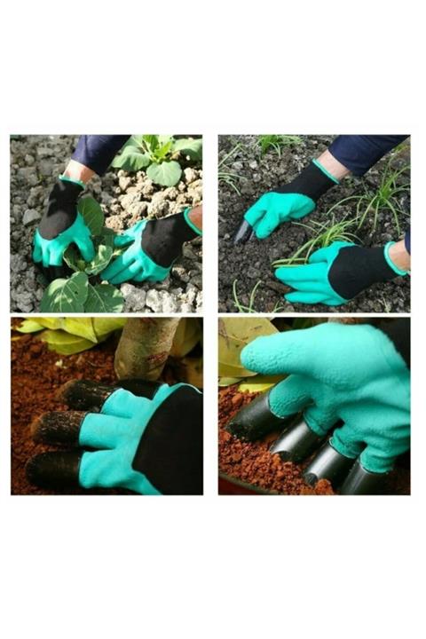 horussweetshop Garden Genie Gloves Toprak Kazma Bahçe Eldiveni
