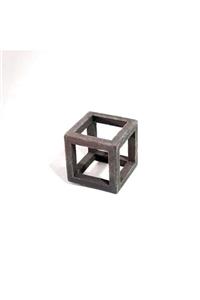 Chicos Karides Dekoru Seramik Küp Ince 2x2 Cm