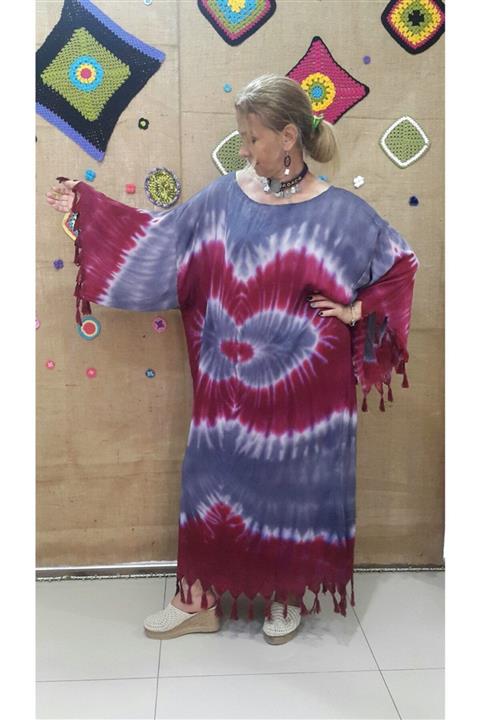 SEVİNÇ STİL Batik Otantik Pareo Elbise