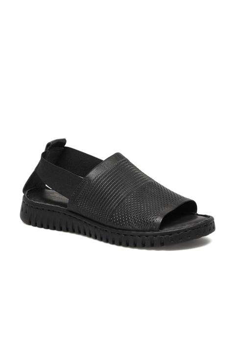 Polaris Kadın Siyah Comfort Sandalet 161945.z1fx
