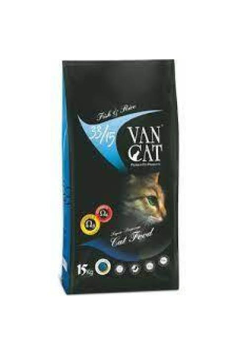 Vancat Van Cat Balıklı Ve Pirinçli Kedi Maması 15 Kg