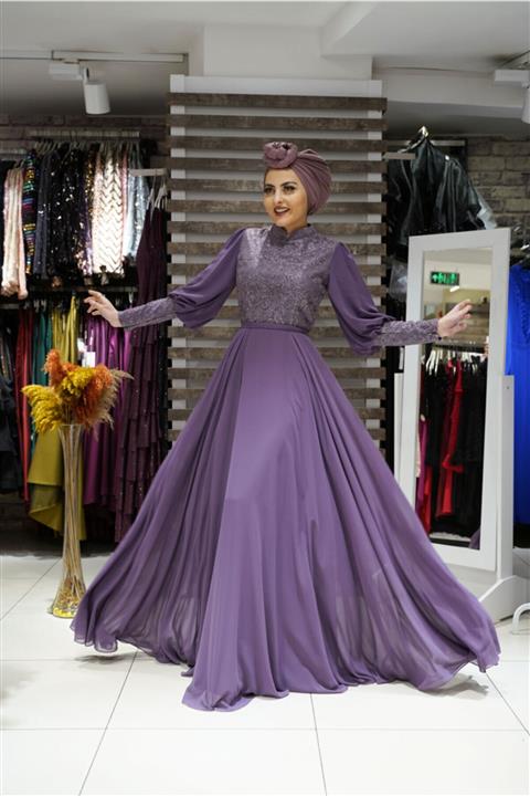 KAMİL KESKİN Üstü Işlemeli Abiye