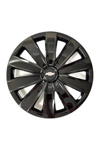 HMNL Chevrolet Malibu 16'' Inç Piano Black 4lü Set Jant Kapağı Çelik Jant Görünümlü