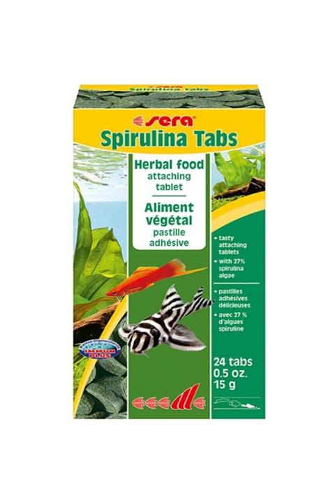 SERA Spirulina Tabs Balik Yemi 24 Tablet