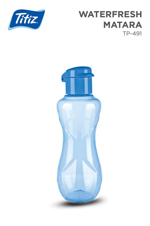 Titiz Plastik Waterfresh Matara 750ml Mavi