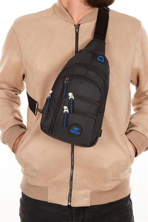 Newish Polo Keten Kulaklı Ve Usb Çıkışlı Omuz Ve Bel Çantası