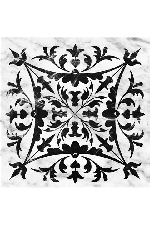 TELLGRAF Mermer Desenli Fayans Ve Karo Stickerı (15x15 Cm)