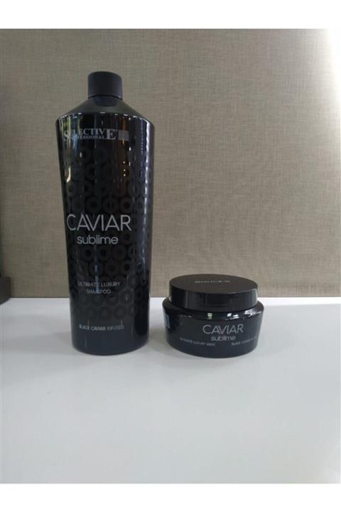 Selective Professional Caviar Sublime Ikili Set 1000 Ml Şampuan .200 Ml Maske