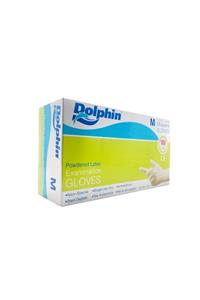 Dolphin Lateks Eldiven Pudralı - Orta (m) - 100'lü