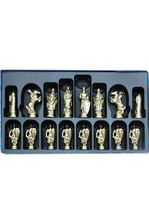 HSRC Satranç Taşı Fügürlü Set Hediyelik Sadece Satranç Taşı