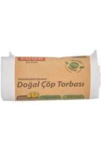 COOK Çöp Torbası Doğal Çöp Torbası Küçük Boy 40cm X 47cm 30 Adet