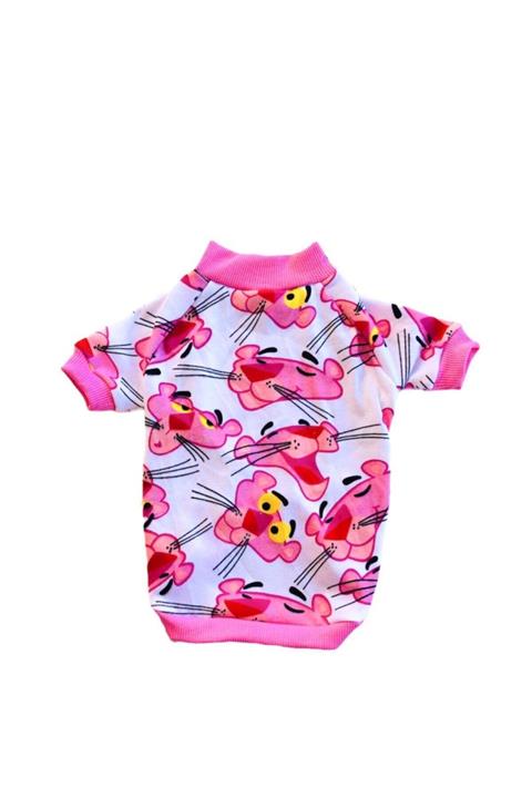 Barneystore Kedi Köpek Pembe Panter Yazlık Sweat