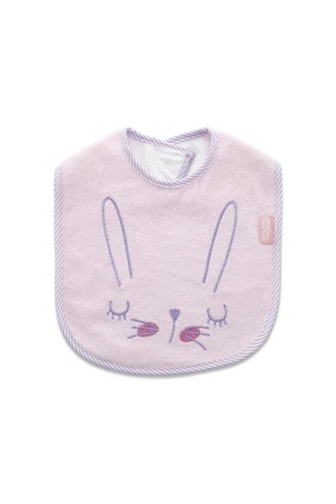 Babyjem Havlu Önlük Sevimli Hayvanlar 629 Pembe Tavşan