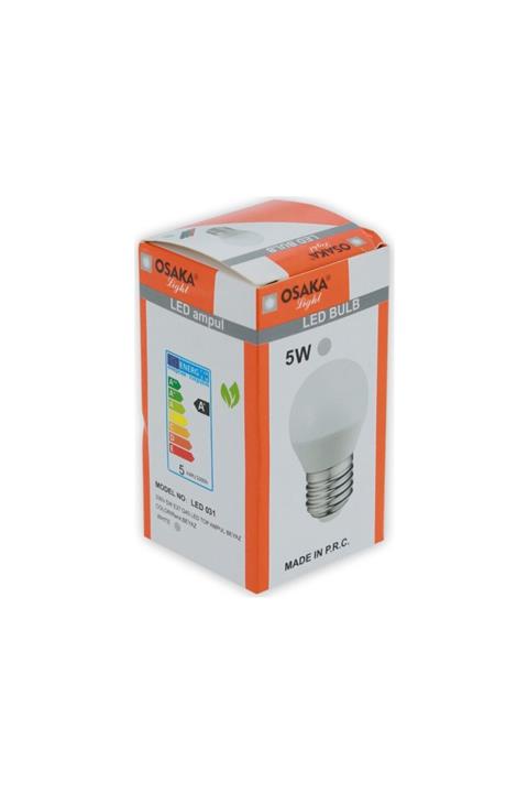 Osaka 6w E27 Duy G45 Led Top Ampul Beyaz 5'li Paket