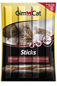 Gimcat Sticks Hindi Ve Tavşan Etli Ödül Çubukları 4lü 20gr