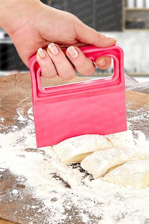 Protik Plastik Hamur Kesme ve Kazıma Spatulası