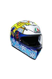 AGV K3 Sv Top Plk Rossi Winter Test 2016 Kapalı Kask