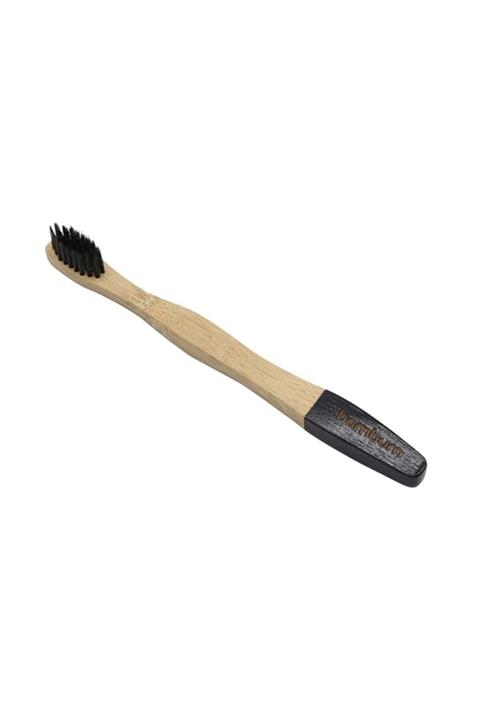 Bambum Salute Bambu Diş Fırçası Çocuk Siyah