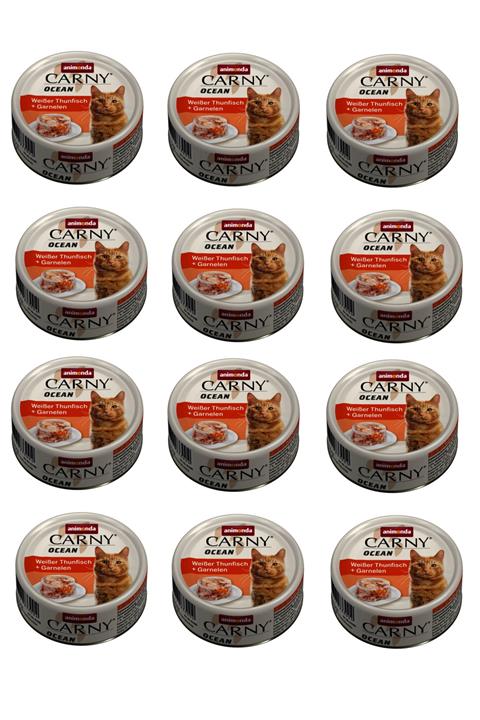 Animonda Carny Ocean Ton Balıklı Ve Karidesli Kedi Konserve 80 Gr. X 12 Adet