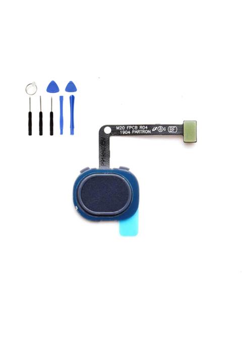 Tk Tech SAMSUNG M30 M305 HOME TUŞ BORDU GOLD TAMİR SETİ YANINDA !!!