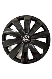 HMNL Volkswagen Transporter 16'' Inç Piano Black 4lü Set Jant Kapağı Çelik Jant Görünümlü