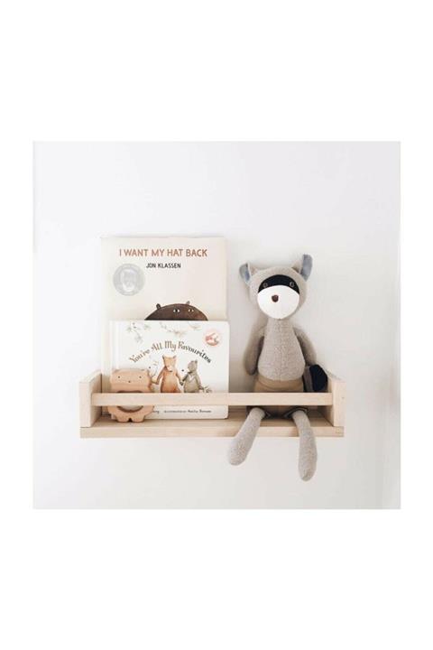 MEK Ahşap Duvar Rafı 1'li Ters Düz Model