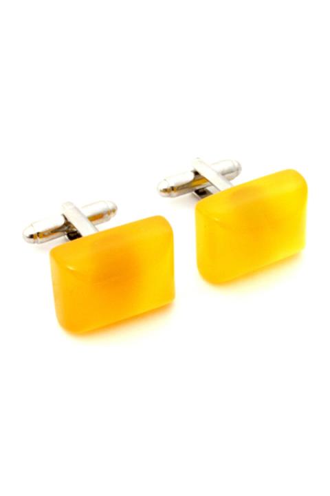 Ocean Pole Iri Amber Kol Düğmesi