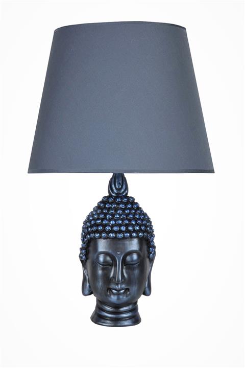 Qdec Cobalt Lacivert Modern Dizayn Büyük Buda Abajur