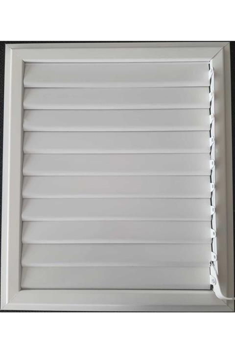 Hiber Alüminyum 50x55 Beyaz Alüminyum Menfez