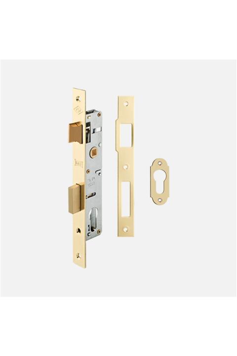 Kale Kilit Süper Silindir 20x62 Mm Sarı Dar Tip Kilit