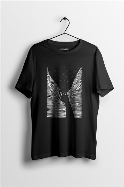 WePOD Space Curtain Baskılı Tişört