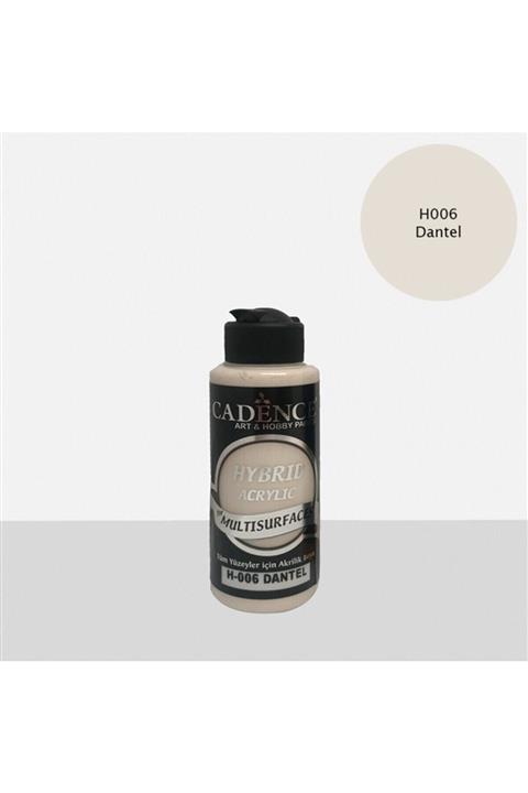 Cadence Hibrit Multisurface Akrilik Boya 120 Ml H006 Dantel
