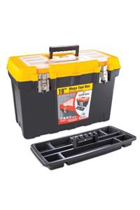 Super Bag Asr-2021 Mega Tool Box Metal Kilitli Takım Çantası 48 cm